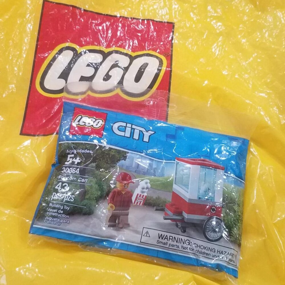 NWT 🍿LEGO City Popcorn Cart 30364 SEALED Never Opened 🍿